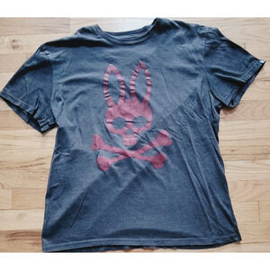 PSYCHO BUNNY POLO MENS TSHIRT SZ L